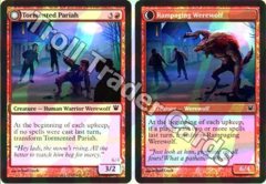 Tormented Pariah // Rampaging Werewolf - Foil